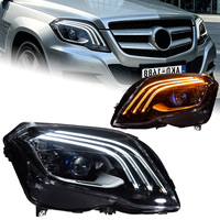 Feux de voiture pour X204, lentille de projecteur de phare, phare dynamique GLK-Class GLK250, phare LED GLK300, feux de jour DRL automobiles