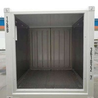 Conteneur frigorifique 10 pieds 10GP avec unité de réfrigération indépendante -30°C, construction en acier Corten basse température, fabriqué en Chine