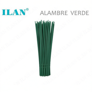 Filo Floreale Verde ILAN 2mmx30cm 15pz per Composizioni Floreali - Product Image 2
