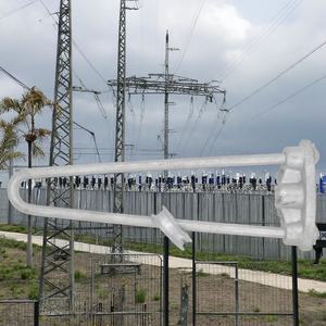 समायोज्य गर्म डुबकी गैल्वेनाइज्ड स्टील फिक्स्ड धनुष ब्रैकेट आईलेट भारी शुल्क का उपयोग, नमक स्प्रे परीक्षण 1000 एच संक्षारण प्रतिरोधी - Product Image 6