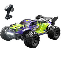 WGNRC SCY-18101 Auto de Carreras Profesional para Aficionados, Auto de Carreras con Control Remoto a Escala 1/18 con Tracción en las Cuatro Ruedas y Ruedas Grandes, Auto Todoterreno RC