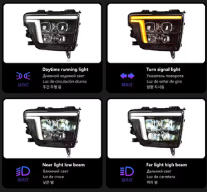 ไฟหน้า LED AURON 12V 60W 6000K 6000 ลูเมนส์ รุ่นใหม่ สำหรับ Tank 500 ปี 2022-2026 (ติดตั้งเพิ่มเติม/อัพเกรด) ใหม่ - Product Image 3