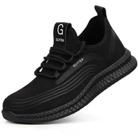 Chaussures de sécurité de travail à bout en acier, grande taille, légères, respirantes, de Jogging, de Sport, à la mode, fabriquées en chine