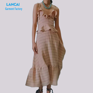 Fabricants de vêtements Vêtements de créateurs personnalisés pour femmes Robes décontractées pour filles Robe de soirée mode de haute qualité - Product Image 5