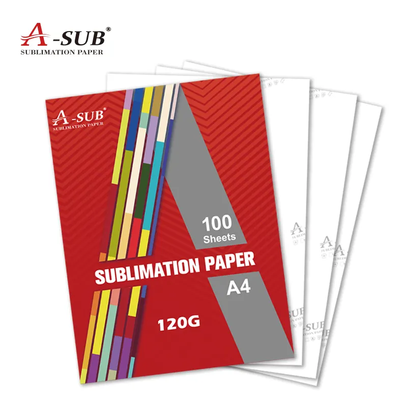 A-sub Factory supply 120g A4 premium sublimation heat transfer paper