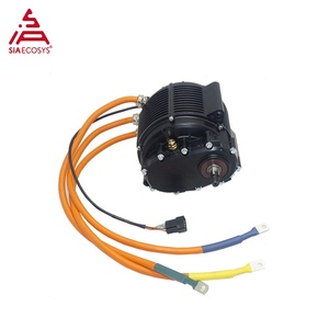 มอเตอร์ QS 12000W 12KW 165 72V 60H พร้อม Encoder, Sprocket, Mid Drive Motor, Gearbox, Fardriver ND72890B, PMSM Controller ชุดแปลงใหม่ - Product Image 6