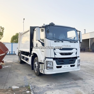 ISUZU 10cbm rác compactor xe tải rhd Xe tải rác nén bin làm sạch xe tải để bán - Product Image 4