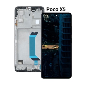 จอ LCD โทรศัพท์มือถือสำหรับ Redmi Poco จอ X5พร้อมกรอบสำหรับ X5 LCD Poco สำหรับ Poco X5แสดงผลแบบดั้งเดิม5G - Product Image 1