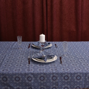 Customizable Printing New Design <strong>Blue</strong> Geometric Fashion Table <strong>Runner</strong> - Product Image 2