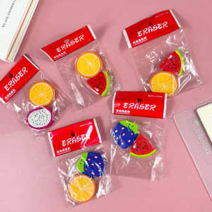 ترويحي سودودو-لطيف مقذوف على شكل فاكهة الفراولة العنب فاكهة التنين البرتقال للحلوى قلم القرطاسية - Product Image 4