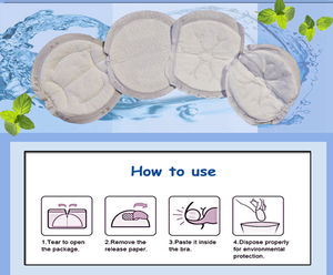 Haute Qualité En Gros Personnalisé <span class=keywords><strong>Pas</strong></span> <span class=keywords><strong>Cher</strong></span> Superabsorbant <span class=keywords><strong>coussin</strong></span> D'allaitement Soutien-Gorge du sein pad - Product Image 6