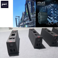 PAT VTX A12 Enceinte Line Array passive double 12 pouces en contreplaqué de haute qualité, étanche, portable, 1200W RMS pour festival de musique