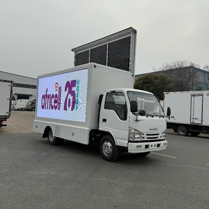 Factory Price ISUZU P3 P4 P5LED Mobile Advertising Vehicle Mobile Screen Truck for Sale - Product Image 4