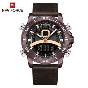 นาฬิกาข้อมือผู้ชาย NAVIFORCE 9181 นาฬิกาสปอร์ต ตั้งปลุก แสดงเวลาสองเขตเวลา นาฬิกาดิจิตอล นาฬิกานับถอยหลังสำหรับผู้ชาย Relogio Masculino - Product Image 2