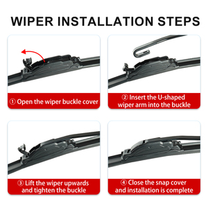 ASLAM Escobillas Limpiaparabrisas Sin Marco Suave Multifunción Calidad Original Para Modelos de Coche 99% Incluyendo S y X3 - Product Image 5