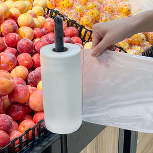 Nuevas bolsas de fuelle lateral de HDPE LDPE biodegradables ecológicas bolsas de transporte de plástico impresas con logotipo personalizado - Product Image 2