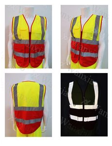 เสื้อกั๊กนิรภัยสะท้อนแสง CITICITY รุ่นสั่งทำพิเศษ Hi Viz ความปลอดภัยสูง พร้อมกระเป๋า ยี่ห้อ ANSI Class 2 WX - Product Image 4