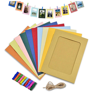DIY Wall <strong>Photo</strong> Display Hanging Craft Paper Picture <strong>Frames</strong> <strong>Clips</strong> Kit <strong>for</strong> Family Marriage Memory <strong>Photo</strong> <strong>Frame</strong> - Product Image 2