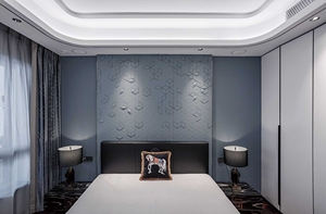 نحت مخصص محكم للمنزل ديكور داخلي مقاوم للماء ديكور داخلي فاخر من القماش والجلود تصميم لوحة فنية للجدران - Product Image 6