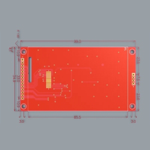 Módulo LCD TFT Serial con Panel Táctil |   Controlador ILI9488, Módulo LCD TFT Serial con Pantalla Táctil Capacitiva GT911 W884 - Product Image 5