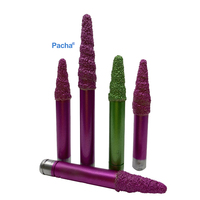 Outil Pacha : Fraise diamantée brasée sous vide de haute qualité pour pierre, fraise diamantée pour routeur CNC, outils de gravure sur marbre