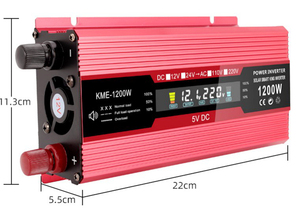 Migliore 1300VA modificato onda sinusoidale DC a AC Inverter up con caricatore di uscita monofase per auto alimentazione di collegamento della batteria - Product Image 6