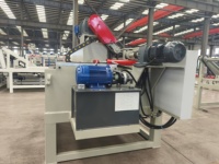 Mesin Pengupas Kulit Kayu untuk Produksi Kayu Lapis dengan Motor 44.5kW & Kontrol PLC Tegangan 380V