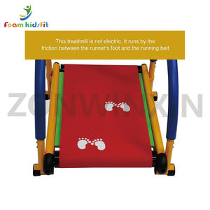 ZONWINXIN çocuklar spor salonu koşu makineleri Fitness egzersiz ekipmanları çocuk kavisli koşu bandı güvenli egzersiz spor - Product Image 5