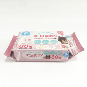 Toalhetes de bebê de bambu, limpeza de bebê macia de algodão de bambu não tecido limpeza de mão - Product Image 3