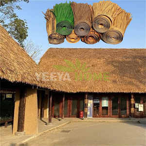 फायरप्रूफ प्लास्टिक ताड़ की छत के लिए कृत्रिम ताड़ की छत वाली छत के लिए सामग्री - Product Image 1