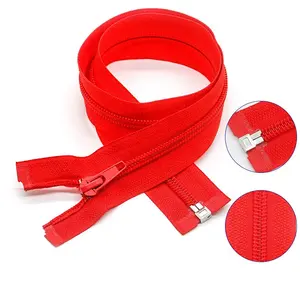 Yiban biểu tượng tùy chỉnh tự động khóa Polyester dây kéo đầy màu sắc dây kéo băng 5 Nylon dây kéo cho túi quần