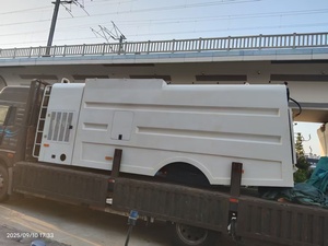 Cao cấp Đường rửa quét sân bay khu vực khai thác sâu làm sạch đường quét xe tải đường phố quét đường phố sạch hơn máy móc - Product Image 6