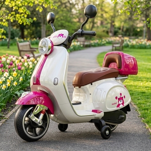 <span class=keywords><strong>Triciclo</strong></span> Eléctrico para Niños de 12V, Último Modelo, con Barra Protectora de Acero al Carbono, Maletero de Almacenamiento, Bicicleta Eléctrica para Niños - Product Image 4