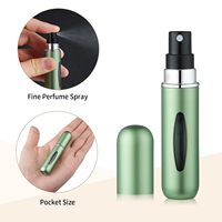 Poche de remplissage de bouteille vide de 5ml en aluminium atomiseur de parfum vaporisateur mini atomiseur de parfum rechargeable