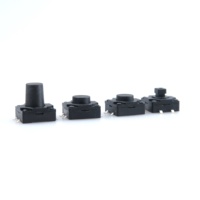 4Pin 12x12mm Interrupteur Tactile Étanche Bouton Carré Interrupteur Tactile Micro Switch12 * 12*4.3*4.5/5/6/7/8/9/10/11/12 SMD