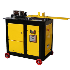 เครื่องดัดเหล็กเส้นไฮดรอลิกแบบกึ่งอัตโนมัติ ควบคุมด้วย PLC สำหรับทำเหล็กปลอก - Product Image 2