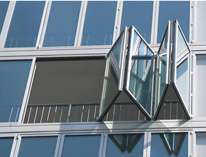 Fenêtre pliante horizontale en alliage d'aluminium Beigeman <span class=keywords><strong>pour</strong></span> villa, balcon, cuisine, étanche, résistante à la pression, insonorisée, thermique - Product Image 3