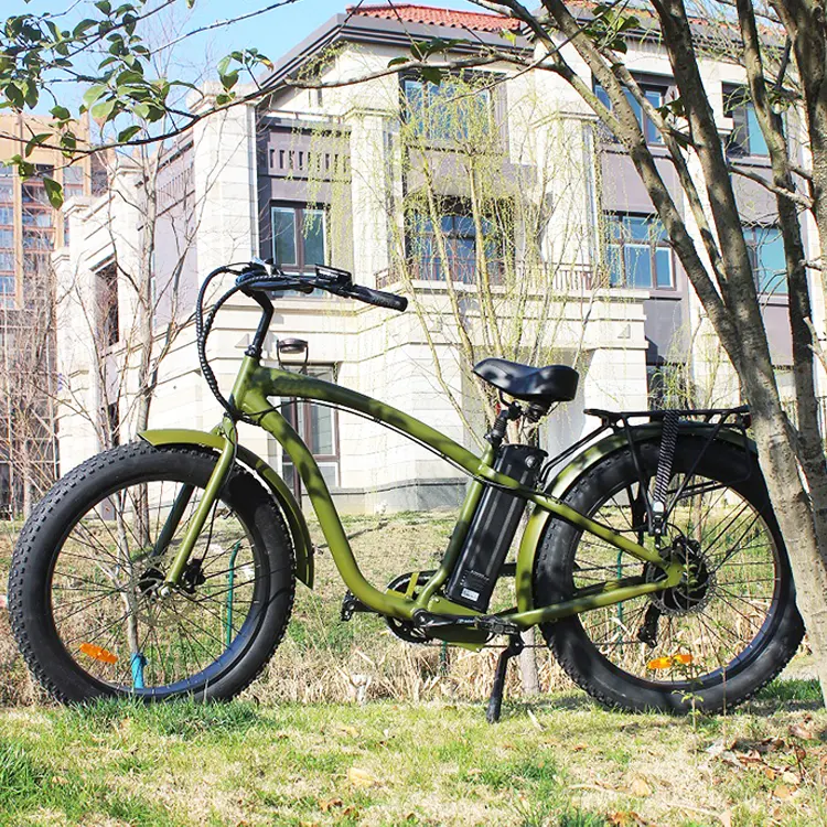 Vendita calda 26 pollici batteria al litio 350W 36V 10Ah bici elettriche da città biciclette elettriche per le donne grasso pneumatico Ebike Kit