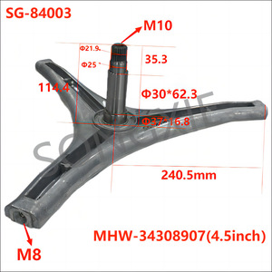 Trípode para lavadora LG SG-84003 de aluminio con eje largo para modelos de carga frontal - Product Image 5