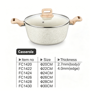 Ensemble <span class=keywords><strong>de</strong></span> casseroles et poêles <span class=keywords><strong>de</strong></span> cuisine <span class=keywords><strong>de</strong></span> luxe <span class=keywords><strong>de</strong></span> haute qualité, en aluminium épais, avec revêtement antiadhésif <span class=keywords><strong>Tefal</strong></span>, pour cuisson à induction - Product Image 3