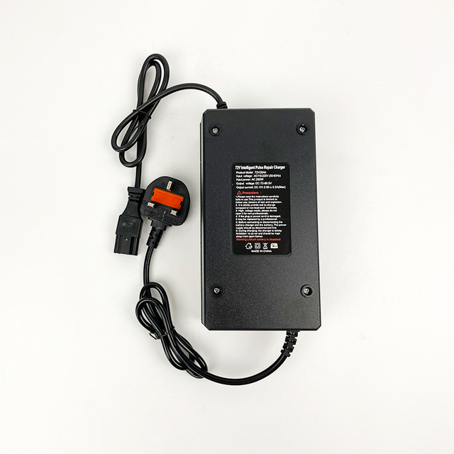 New Condition 72V 20Ah Electric Motorcycle Lead Acid Battery Power Supply Voltage Regulator Charger British Standard on Sale