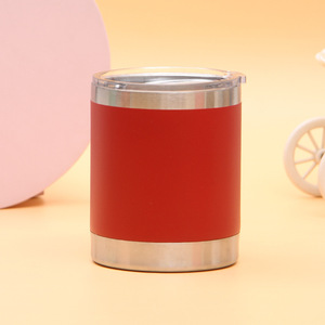 10oz Modern <b>Double</b> <b>Wall</b> 304 Stainless Steel Leakproof Vacuum Tumbler Custom Logo Thermal Coffee <b>Mug</b> for Travel Car Office - Product Image 2