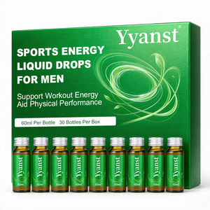 Liquide Oral de Soutien Sportif en Gros 60ml 30 Bouteilles Complément Énergétique Herbal Endurance Entraînement Performance Physique Adulte - Product Image 1