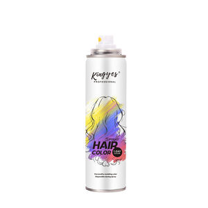 KINGYES Style Bright Purple Temporary Instant Pop <strong>Hair</strong> Color <strong>Spray</strong> in <strong>Hair</strong> Styling Products <strong>Glitter</strong> <strong>Hair</strong> Dye Color - Product Image 2