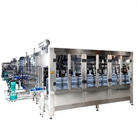 Chaîne de production de remplissage de bouteilles d'eau pure entièrement automatique à grande capacité, pour petites bouteilles, 5 ans de garantie, du fabricant chinois en vente directe