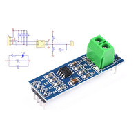 Módulo TTL a RS485 de Alta Calidad, Convertidor RS485 a USB/Ethernet, Placa de Desarrollo de Comunicación Serial UART MCU, Accesorios