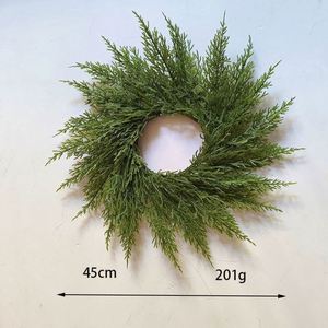 Handmade Giáng Sinh Vòng Hoa Với Mô Phỏng Thông Cypress Hoa Cho Trang Trí Nội Thất - Product Image 4