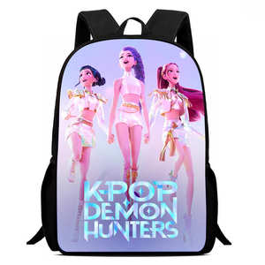 Mochila HUNTRIX Girl K POP Kpop Demon Hunters para niños y niñas, mochila escolar con estampado de anime, bonita mochila escolar para estudiantes - Product Image 2