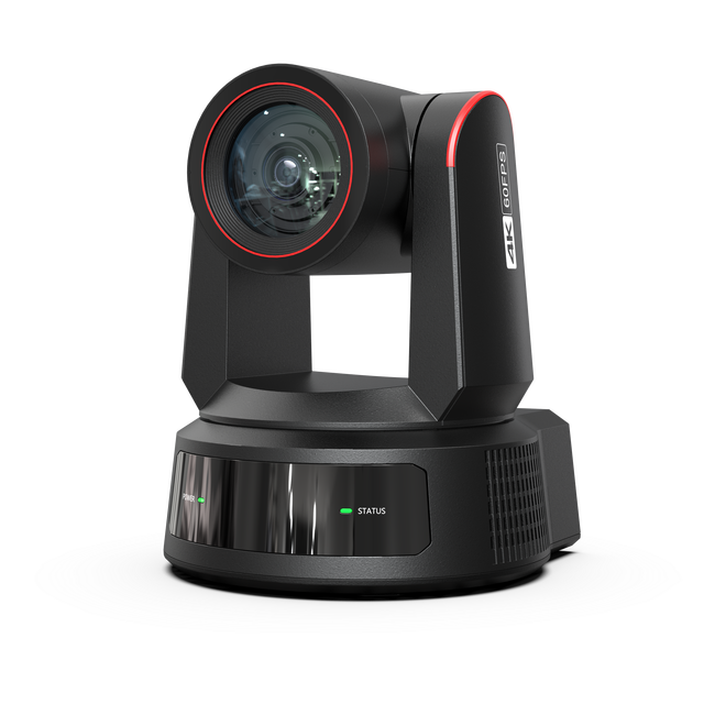 4K60FPS PTZ Camera with 31X Optical Zoom, Broadcast Camera 12G-SDI HD-MI USB-C for Conference Lecture, PoE+ SRT NDI