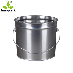 Seau rond de 10 litres en métal de 10 litres avec couvercle en fer pour le stockage de l'eau et de l'essence - Product Image 3